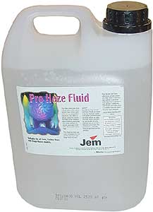 Liquide à brouillard Pro Haze Fluid Jem Martin Fluid Bidon de 2.5 litres.